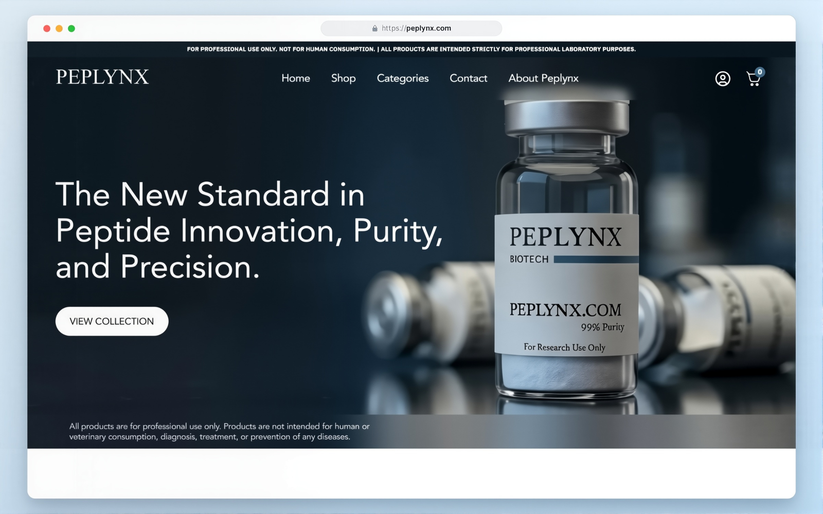 Peplynx home page