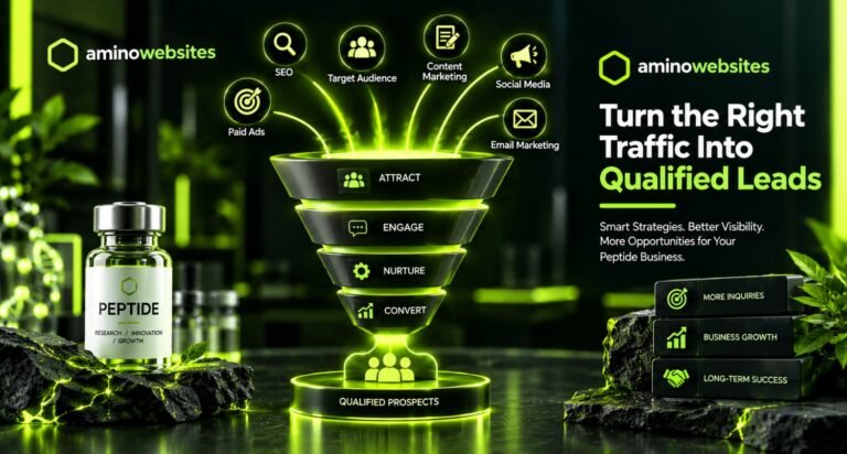 lead generation for peptide companies