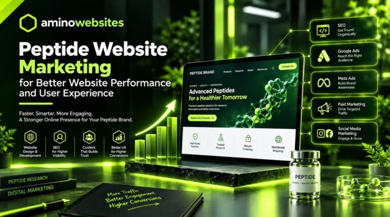 Peptide Website Marketing
