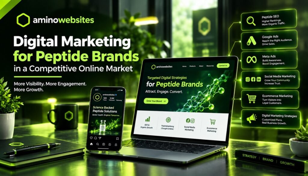 Digital Marketing for Peptide Brands
