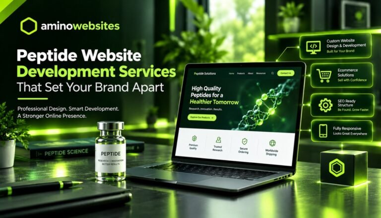 Peptide Website Development Services That Set Your Brand Apart