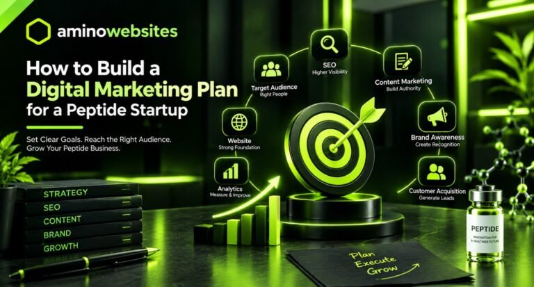 Digital Marketing Plan for a Peptide Startup