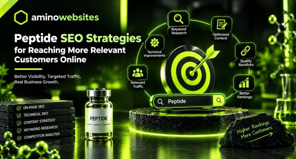 Peptide SEO Strategies for Reaching More Relevant Customers Online