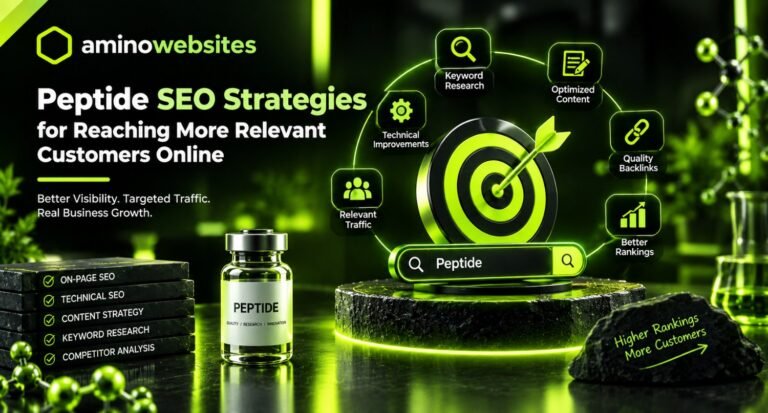 Peptide SEO Strategies for Reaching More Relevant Customers Online